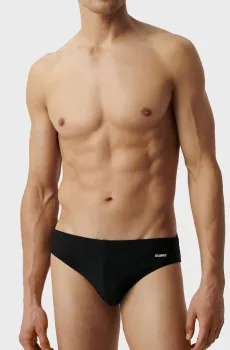 Мужские черные плавки Черный L Atlantic KMT-338