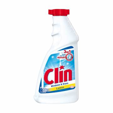 Средство для мытья окон и стекла Clin Windows & Glass Lemon, 500 мл (запаска) Средство для мытья окон и стекла Clin Windows & Glass Lemon, 500 мл (запаска)
