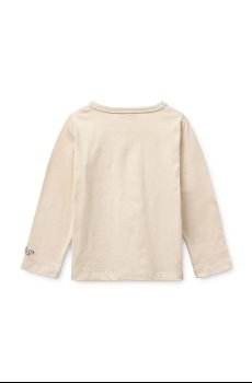 Хлопковый детский лонгслив Liewood Apia Placement Longsleeve T-shirt