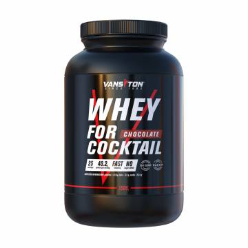 Протеин Vansiton Whey For Cocktail Protein в порошке, со вкусом шоколада, 1.5 кг Протеин Vansiton Whey For Cocktail Protein в порошке, со вкусом шоколада, 1.5 кг