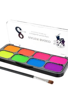 Палетка аквагрима для лица и тела Shantou Jinxing, 8 цветов, от 8 лет (Cel-2504)