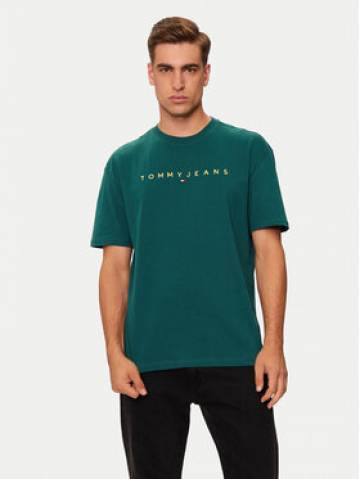 Tommy Jeans Футболка DM0DM19694 Зелений Regular Fit Tommy Jeans Футболка DM0DM19694 Зелений Regular Fit