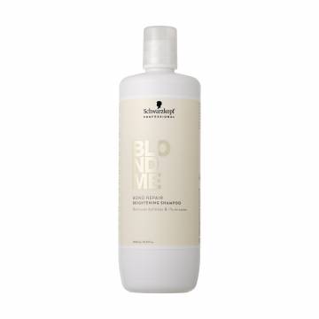 Шампунь Schwarzkopf Professional BlondMe Bond Repair Brightening Shampoo для визуального осветления волос, 1 л Шампунь Schwarzkopf Professional BlondMe Bond Repair Brightening Shampoo для визуального осветления волос, 1 л