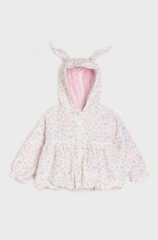 Легка куртка-вітровка з капюшоном - різнобарвний