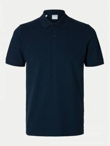 Selected Homme Поло 16095851 Cиній Slim Fit Selected Homme Поло 16095851 Cиній Slim Fit