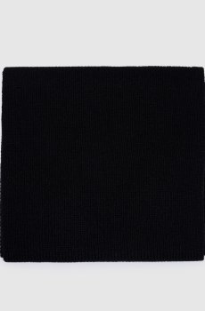 Черный шарф из кашемира