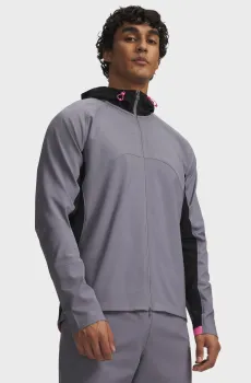 Мужская серая ветровка UA Ch. Elite Storm Jacket Серый M Under Armour 6013759-024