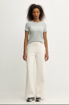 Хлопковая футболка Guess CLELIA