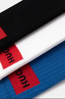 Носки HUGO 3 шт 3P QS RIB LABEL CC