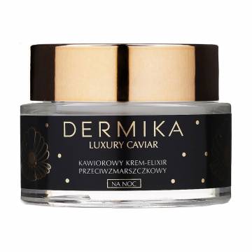 Ночной крем-эликсир для лица Dermika Luxury Caviar Cream Elixir против морщин, 50 мл Ночной крем-эликсир для лица Dermika Luxury Caviar Cream Elixir против морщин, 50 мл