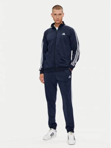 adidas Спортивний костюм Basic 3-Stripes HZ2220 Cиній Regular Fit adidas Спортивний костюм Basic 3-Stripes HZ2220 Cиній Regular Fit