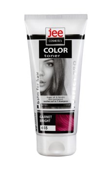 Тонирующий бальзам для волос Jee Cosmetics Color Toner Balm 655 Garnet Bright, 150 мл