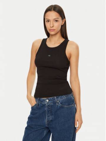 Calvin Klein Jeans Топ J20J224762 Чорний Slim Fit Calvin Klein Jeans Топ J20J224762 Чорний Slim Fit