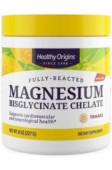 Магний хелат бисглицинат Healthy Origins Magnesium Bisglycinate Chelate, 227 г