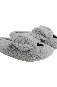 Женские комнатные тапочки Twins HS-LUX получешки Animals Dog, серые, размер 40 (26 см)