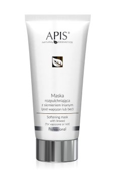Уценка! Смягчающая маска для лица Apis Natural Cosmetics Softening Mask с семенами льна, 200 мл