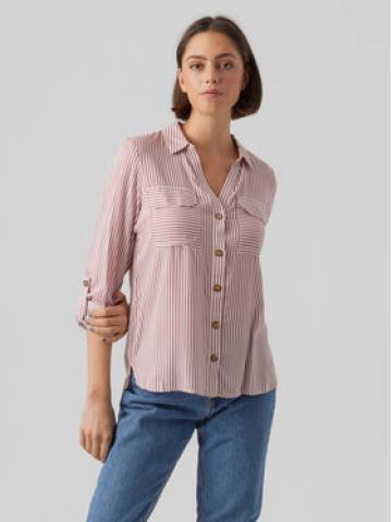 Vero Moda Сорочка Bumpy 10275283 Рожевий Regular Fit Vero Moda Сорочка Bumpy 10275283 Рожевий Regular Fit