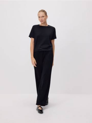 Reserved - Спортивні штани з модалом - чорний - 610GA-99X