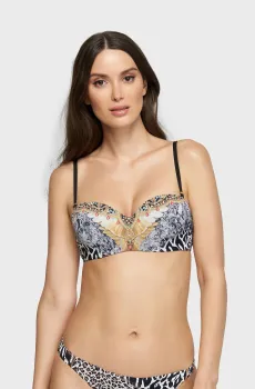 Женский лиф от купальника с узором Разноцветный 40C MARC&ANDRE L2323-Y-992