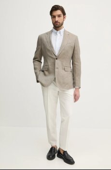 Льняной жакет Hackett London