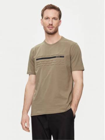 Boss Футболка 50513010 Бежевий Regular Fit Boss Футболка 50513010 Бежевий Regular Fit