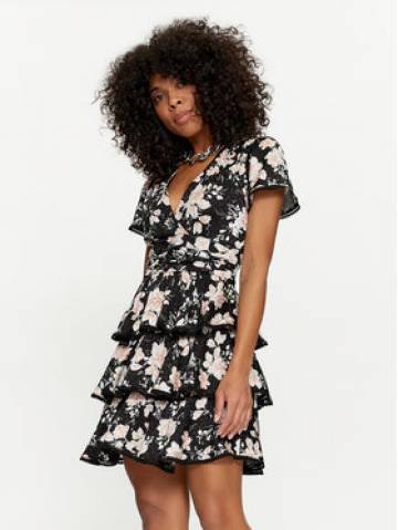 Guess Повсякденна сукня W4GK36 WG4T2 Чорний Regular Fit Guess Повсякденна сукня W4GK36 WG4T2 Чорний Regular Fit