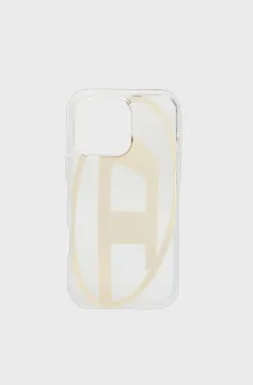 Чехол для телефона Diesel Oval D Mirror Clear Case FW24 for iPhone 16 Pro Max Прозрачный ONESIZE Diesel 60138