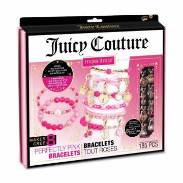 Набор для создания шарм-браслетов Make it Real Juicy Couture Невероятные розовые браслеты, от 8 лет, 25*5.5*28 см (MR4413) Набор для создания шарм-браслетов Make it Real Juicy Couture Невероятные розовые браслеты, от 8 лет, 25*5.5*28 см (MR4413)