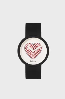 Женские черные часы O clock 3677 Черный M O bag 2000000008752