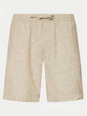 INDICODE Шорти з тканини Wallis 70-727 Бежевий Regular Fit INDICODE Шорти з тканини Wallis 70-727 Бежевий Regular Fit