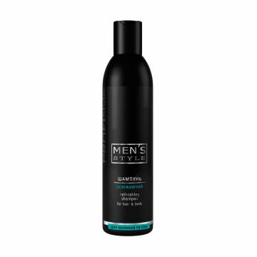 Мужской освежающий шампунь для волос и тела Profi Style Mens Style Refreshing Shampoo, 250 мл Мужской освежающий шампунь для волос и тела Profi Style Mens Style Refreshing Shampoo, 250 мл