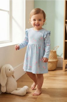 Трикотажна сукня - light blue