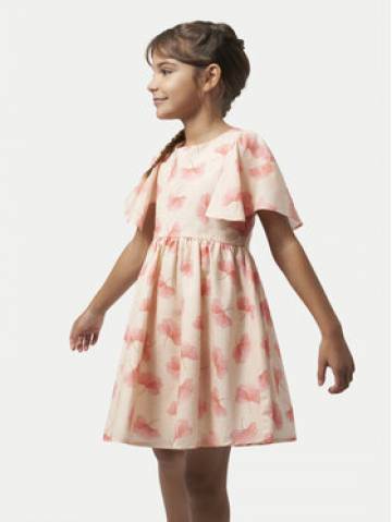 Mayoral Літня сукня 6945 Рожевий Regular Fit Mayoral Літня сукня 6945 Рожевий Regular Fit