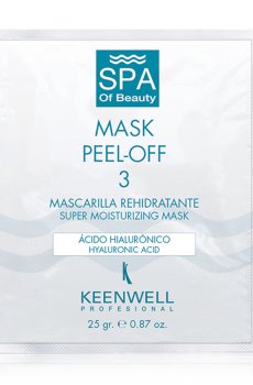 Уценка! Суперувлажняющая спа-маска для лица Keenwell SPA of Beauty-Mask Peel-Off 3, 25 г