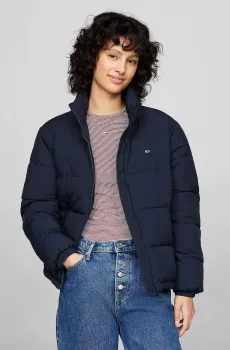 Женская темно-синяя куртка TJW ESSENTIAL PUFFER EXT Синий XS Tommy Jeans DW0DW18827
