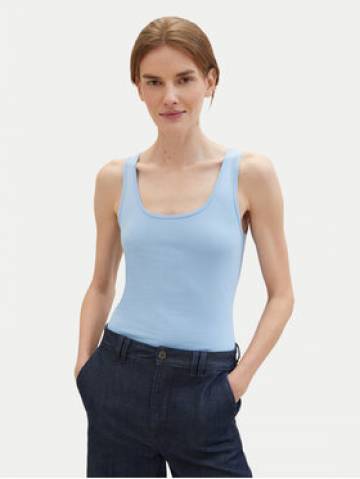 Tom Tailor Топ 1040552 Блакитний Regular Fit Tom Tailor Топ 1040552 Блакитний Regular Fit