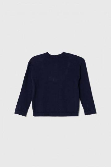 Детский кардиган United Colors of Benetton цвет синий лёгкий Детский кардиган United Colors of Benetton цвет синий лёгкий
