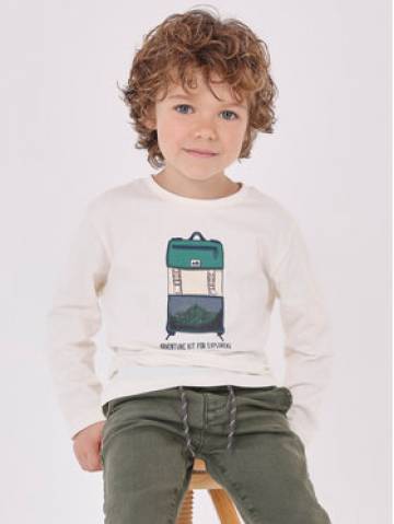 Mayoral Блузка 4.028 Écru Regular Fit Mayoral Блузка 4.028 Écru Regular Fit