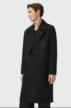 Пальто с добавлением шерсти AllSaints CURRAN