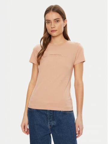 Calvin Klein Jeans Футболка Institutional Graphic J20J224990 Оранжевий Slim Fit Calvin Klein Jeans Футболка Institutional Graphic J20J224990 Оранжевий Slim Fit