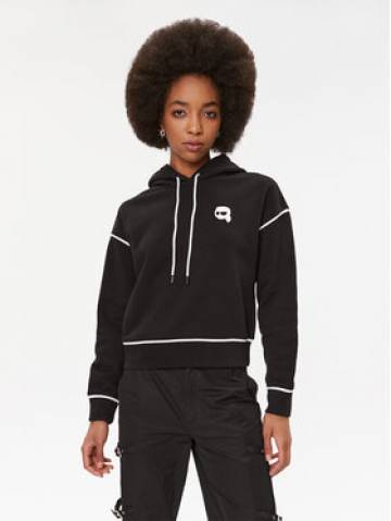 KARL LAGERFELD Світшот Ikonik 2.0 235W1816 Чорний Regular Fit KARL LAGERFELD Світшот Ikonik 2.0 235W1816 Чорний Regular Fit