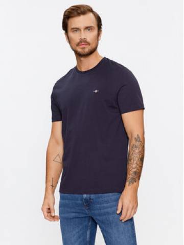 Gant Футболка Shield 2003184 Cиній Regular Fit Gant Футболка Shield 2003184 Cиній Regular Fit