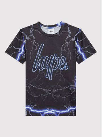 HYPE Футболка ZVLR-056 Чорний Regular Fit HYPE Футболка ZVLR-056 Чорний Regular Fit