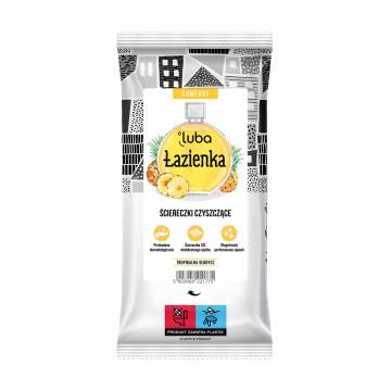 Универсальные влажные салфетки для мытья ванной комнаты Luba Comfort парфюмированные, 32 шт