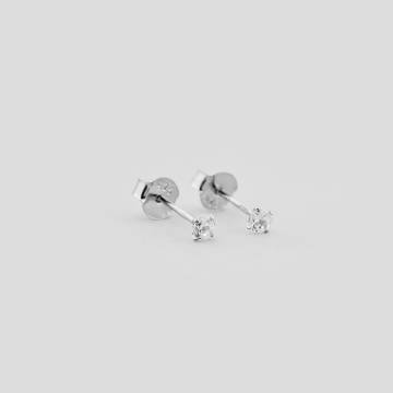 Серебряные серьги Minimal 520204б Серебряные серьги Minimal 520204б