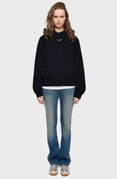 Женское темно-синее худи Georgy Синий XS ZADIG&VOLTAIRE JWSS01726_ENCRE