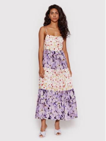 Desigual Літня сукня Estrella 22SWVW26 Фіолетовий Regular Fit Desigual Літня сукня Estrella 22SWVW26 Фіолетовий Regular Fit