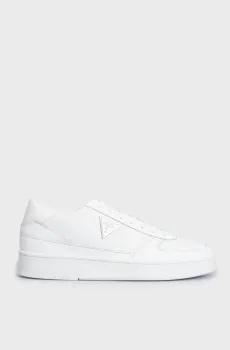 Мужские белые сникерcы Белый 40 Guess FM7SILLEA12