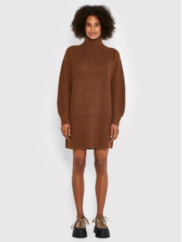 Noisy May Трикотажна сукня Timmy 27017055 Коричневий Relaxed Fit Noisy May Трикотажна сукня Timmy 27017055 Коричневий Relaxed Fit