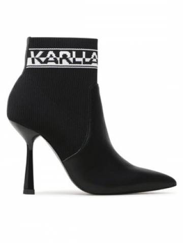 KARL LAGERFELD Ботильйони KL31353 Чорний KARL LAGERFELD Ботильйони KL31353 Чорний